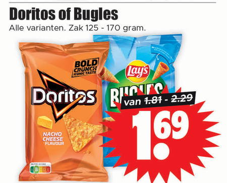 Lays   chips, zoutje folder aanbieding bij  Dirk - details