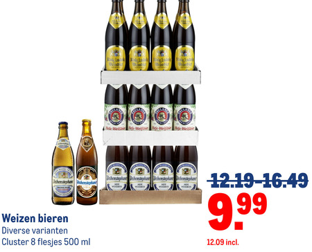 Weihenstephaner   speciaalbier folder aanbieding bij  Makro - details