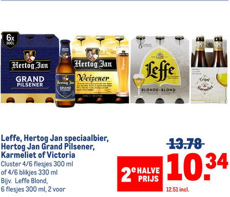 Leffe   blikje bier, speciaalbier folder aanbieding bij  Makro - details