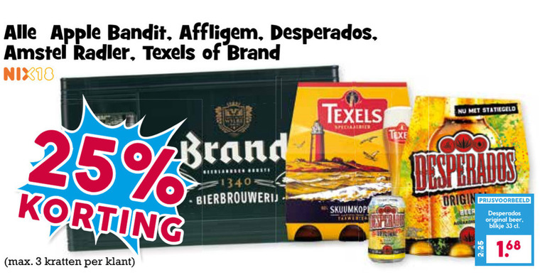 Affligem   krat bier, speciaalbier folder aanbieding bij  Boons Markt - details