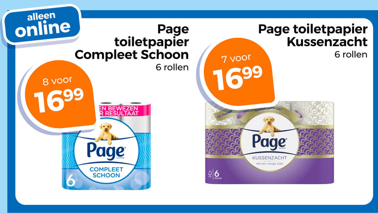 Page   toiletpapier folder aanbieding bij  Trekpleister - details