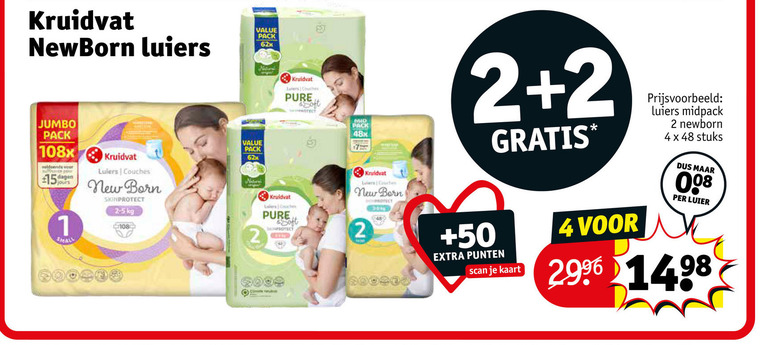 Kruidvat Huismerk   luiers folder aanbieding bij  Kruidvat - details