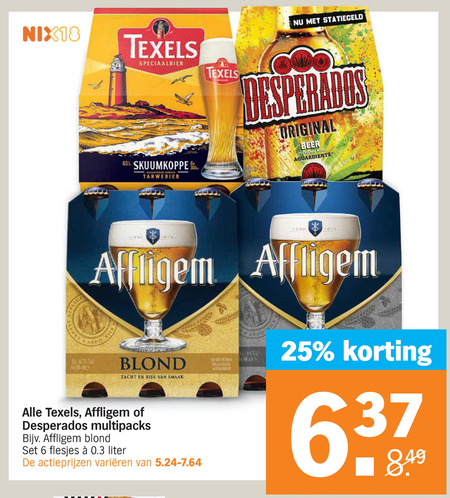 Desperados   speciaalbier folder aanbieding bij  Albert Heijn - details