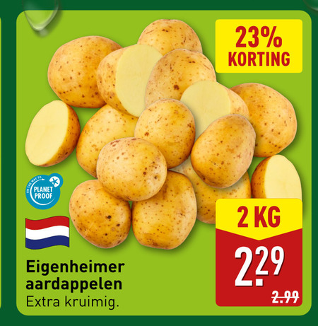 Eigenheimer   aardappelen folder aanbieding bij  Aldi - details