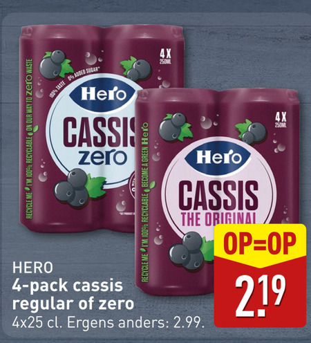 Hero   frisdrank folder aanbieding bij  Aldi - details