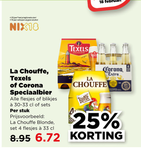 Texels   speciaalbier folder aanbieding bij  Plus - details