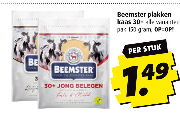 Beemster   kaasplakken folder aanbieding bij  Boni - details