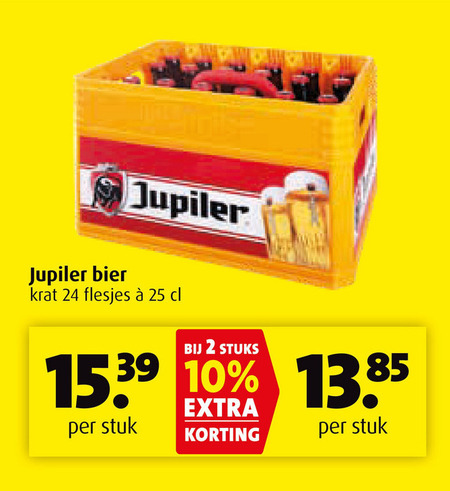 Jupiler   krat bier folder aanbieding bij  Boni - details