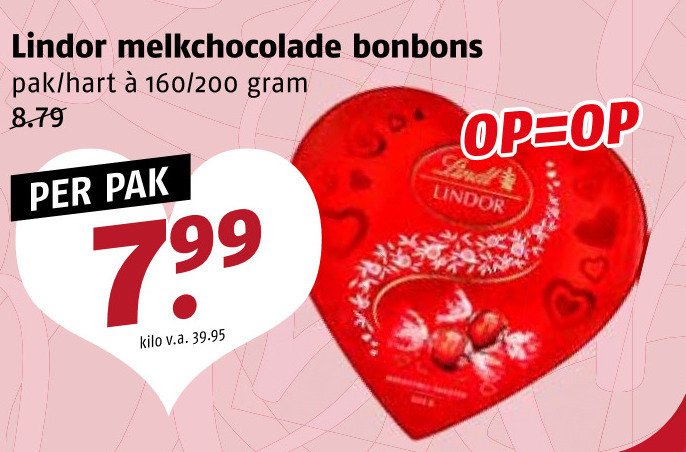 Lindt   chocolade folder aanbieding bij  Poiesz - details