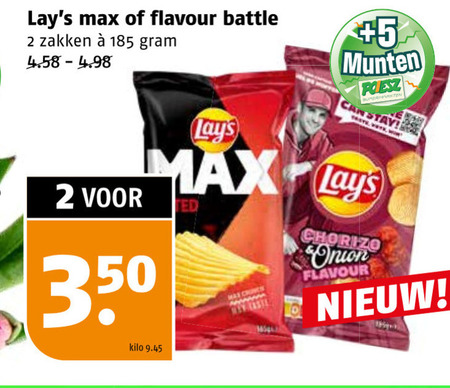 Lays   chips folder aanbieding bij  Poiesz - details