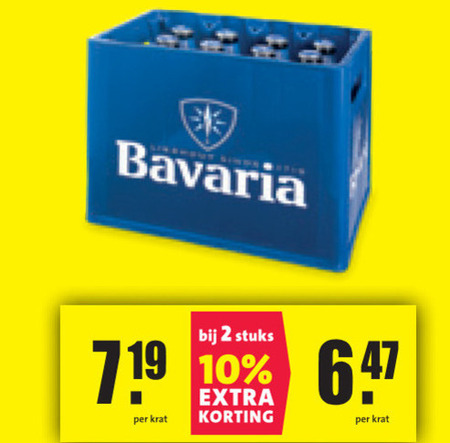 Bavaria   krat bier folder aanbieding bij  Nettorama - details