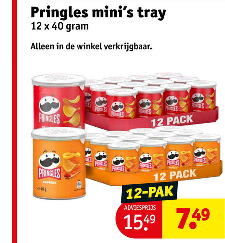 Pringles   chips folder aanbieding bij  Kruidvat - details