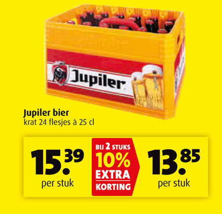 Jupiler   krat bier folder aanbieding bij  Boni - details