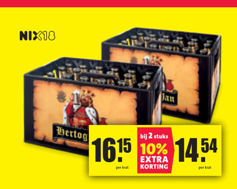 Hertog Jan   krat bier folder aanbieding bij  Nettorama - details