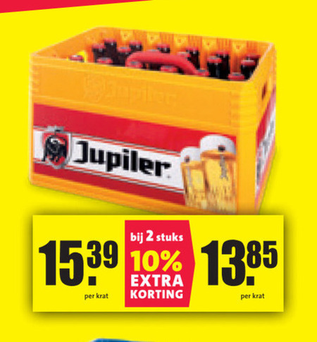 Jupiler   krat bier folder aanbieding bij  Nettorama - details