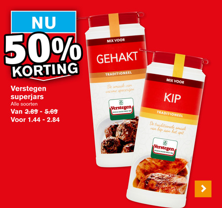 Verstegen   kruiden folder aanbieding bij  Hoogvliet - details