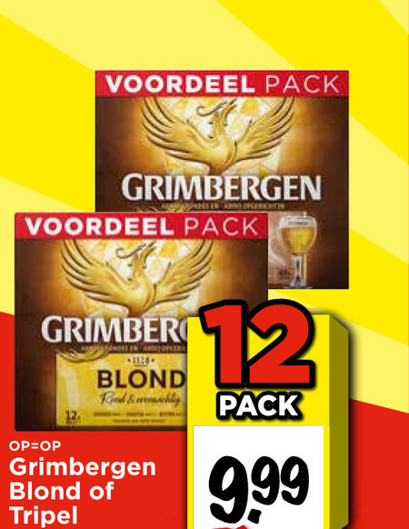 Grimbergen   speciaalbier folder aanbieding bij  Vomar - details