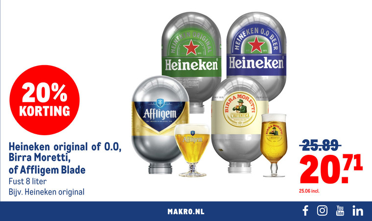 Affligem   biertap folder aanbieding bij  Makro - details