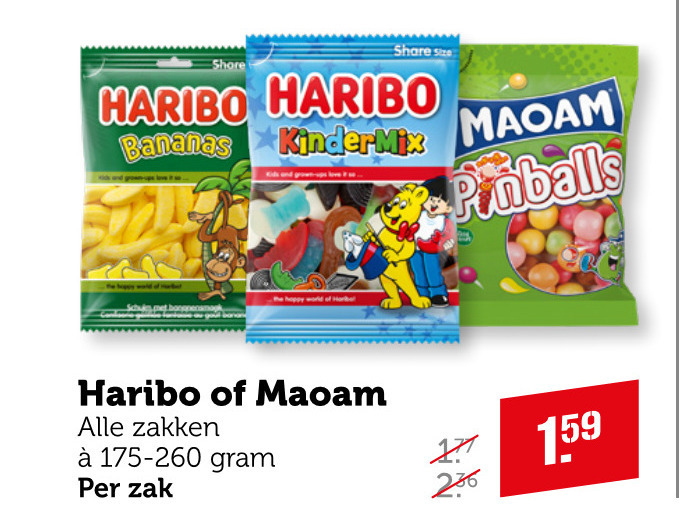 Maoam   snoep folder aanbieding bij  Coop - details