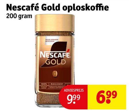 Nescafe   oploskoffie folder aanbieding bij  Kruidvat - details