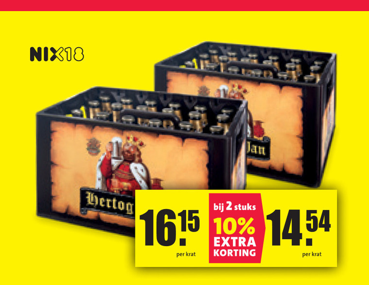 Hertog Jan   krat bier folder aanbieding bij  Nettorama - details