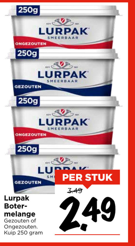 lurpak   roomboter folder aanbieding bij  Vomar - details