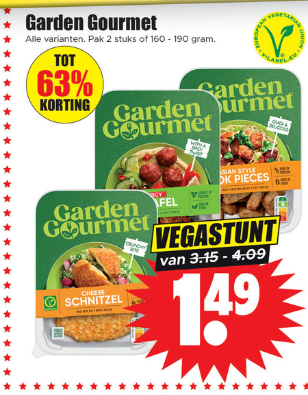 Garden Gourmet   vegetarisch folder aanbieding bij  Dirk - details