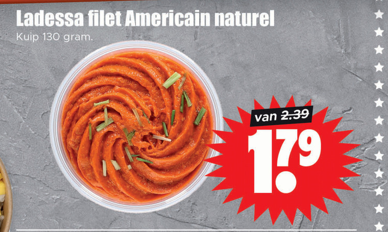 Ladessa   filet americain folder aanbieding bij  Dirk - details