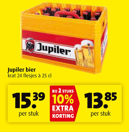 Jupiler   krat bier folder aanbieding bij  Boni - details