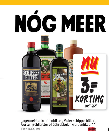 Jachtbitter   kruidenbitter folder aanbieding bij  Jumbo - details