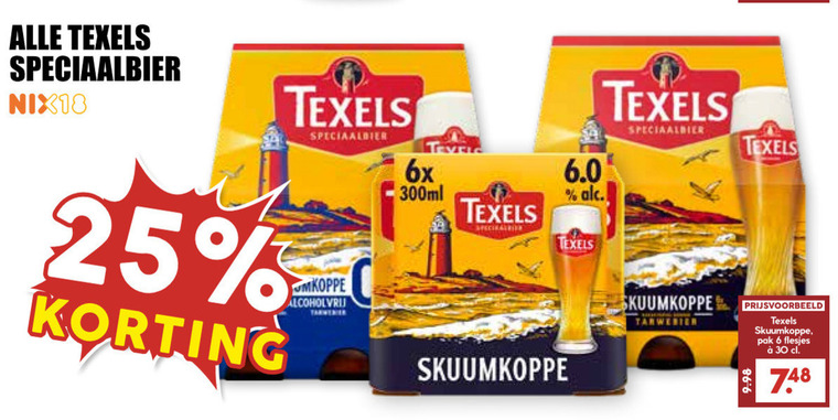 Texels   speciaalbier folder aanbieding bij  MCD Supermarkt Basis - details