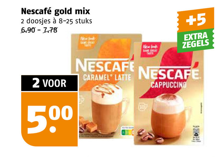 Nescafe   oploskoffie folder aanbieding bij  Poiesz - details