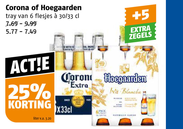 Hoegaarden   speciaalbier folder aanbieding bij  Poiesz - details