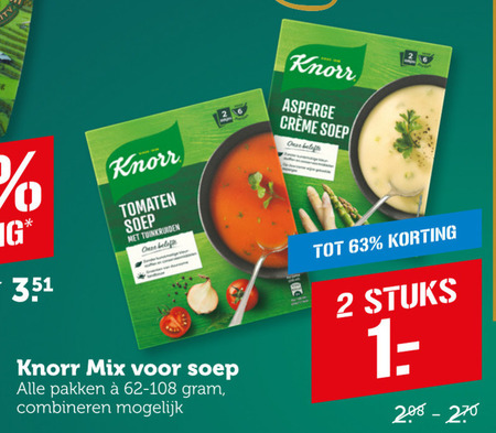 Knorr   soep folder aanbieding bij  Coop - details