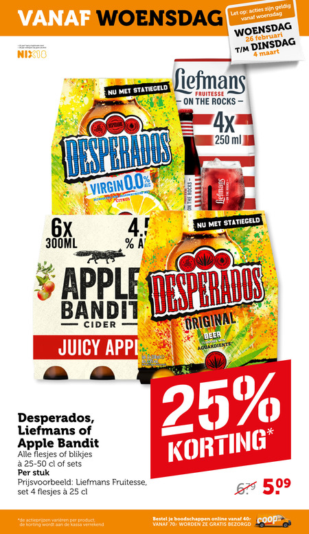 Apple bandit   speciaalbier, appelcider folder aanbieding bij  Coop - details