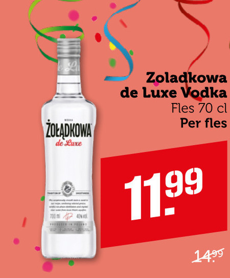 Zoladkowa   wodka folder aanbieding bij  Coop - details