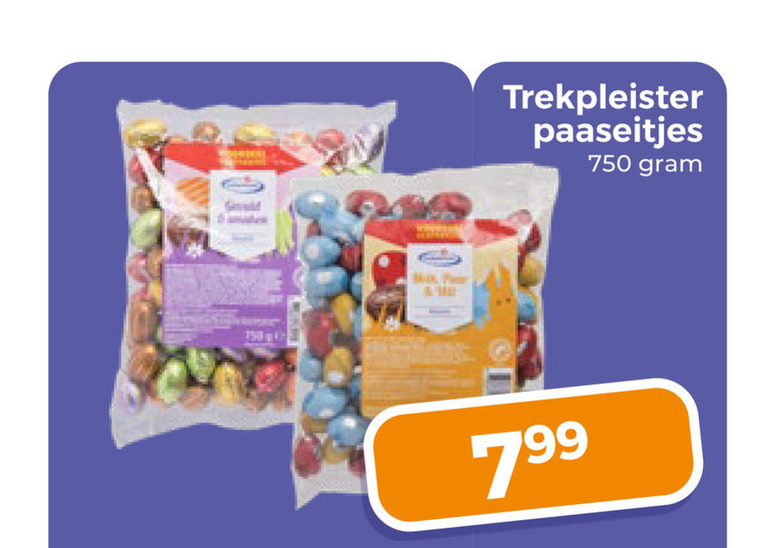 Trekpleister Huismerk   paaseitjes folder aanbieding bij  Trekpleister - details