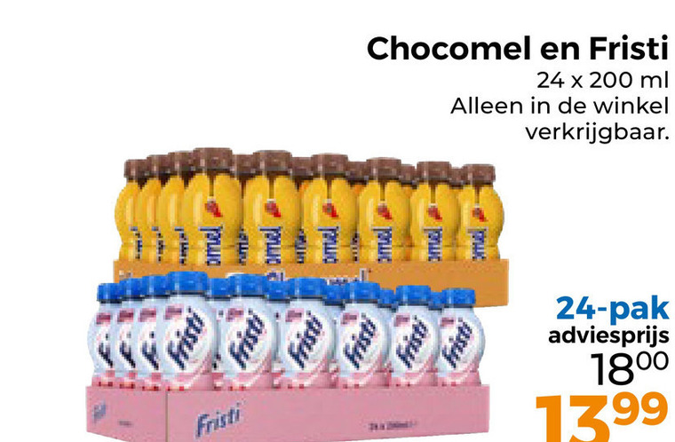 Chocomel   drinkyoghurt, chocolademelk folder aanbieding bij  Trekpleister - details