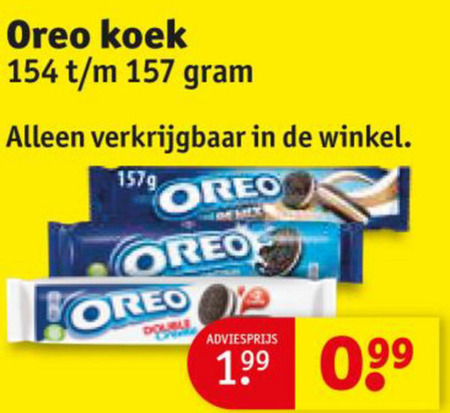 Oreo   biscuits folder aanbieding bij  Kruidvat - details