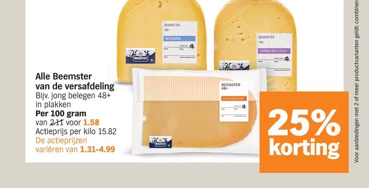 Beemster   kaasplakken, kaas folder aanbieding bij  Albert Heijn - details