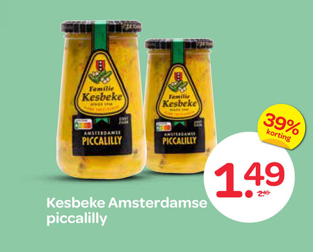 Kesbeke   piccalilly folder aanbieding bij  Spar - details