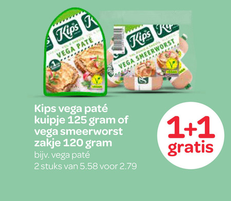 Kips   vegetarisch folder aanbieding bij  Spar - details