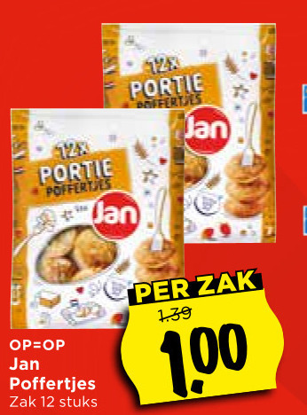 Jan   poffertjes folder aanbieding bij  Vomar - details