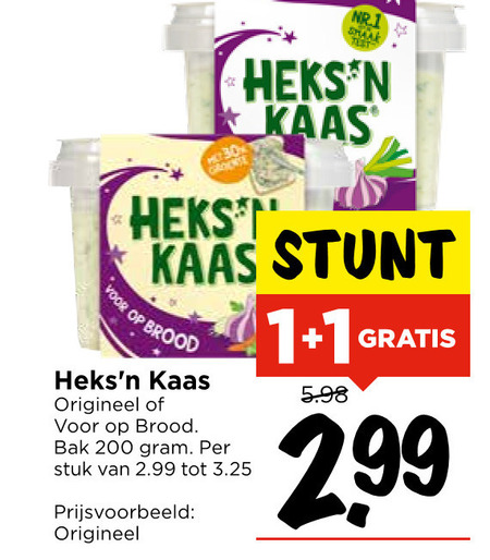 Heksnkaas   roomkaas folder aanbieding bij  Vomar - details