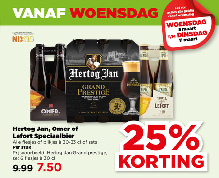 Omer   speciaalbier folder aanbieding bij  Plus - details