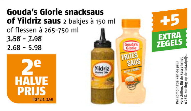 Yildriz   snacksaus folder aanbieding bij  Poiesz - details