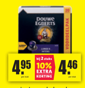 Douwe Egberts   koffiecups folder aanbieding bij  Nettorama - details