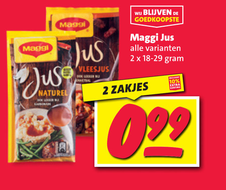 Maggi   jus folder aanbieding bij  Nettorama - details