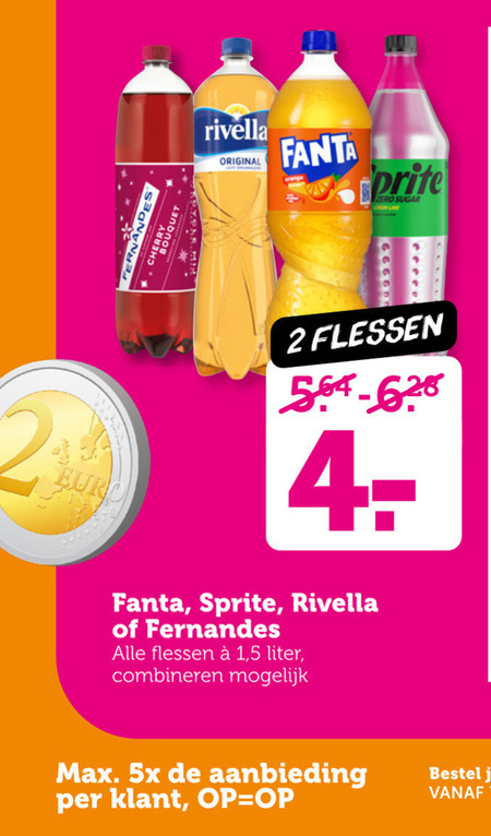 Fanta   frisdrank folder aanbieding bij  Coop - details