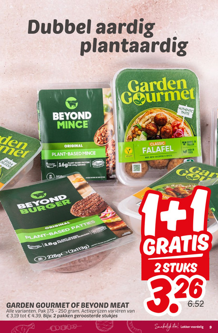 Garden Gourmet   vegetarisch folder aanbieding bij  Dekamarkt - details